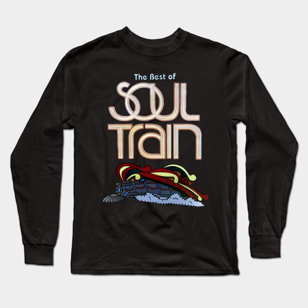 Soul Train Vintage Long Sleeve T-Shirt by Tivanatee